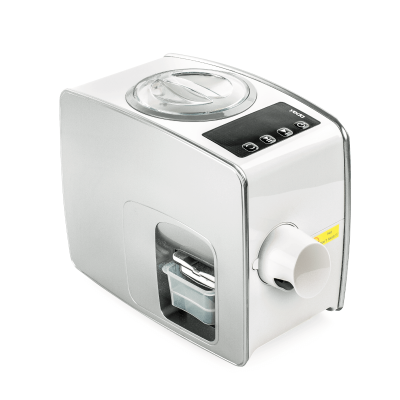 Yoda Home Pro oljepresse som presser kaldpresset olje fra hamp, linfrø og sesam – hjemmelaget sunn olje med naturlig smak.