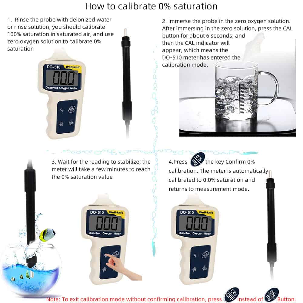 DO-510 Oppløst oksygenmåler for vann - Bilde 3