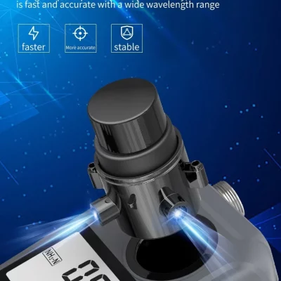 AE86065 turbiditetsmåler måler vannprøve i laboratoriebeholder